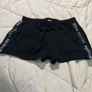 Peloton black shorts